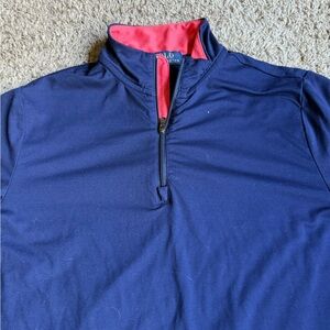 Polo Ralph Lauren Pullover Q-Zip Golf Shirt Wayzata Country Club Youth Large